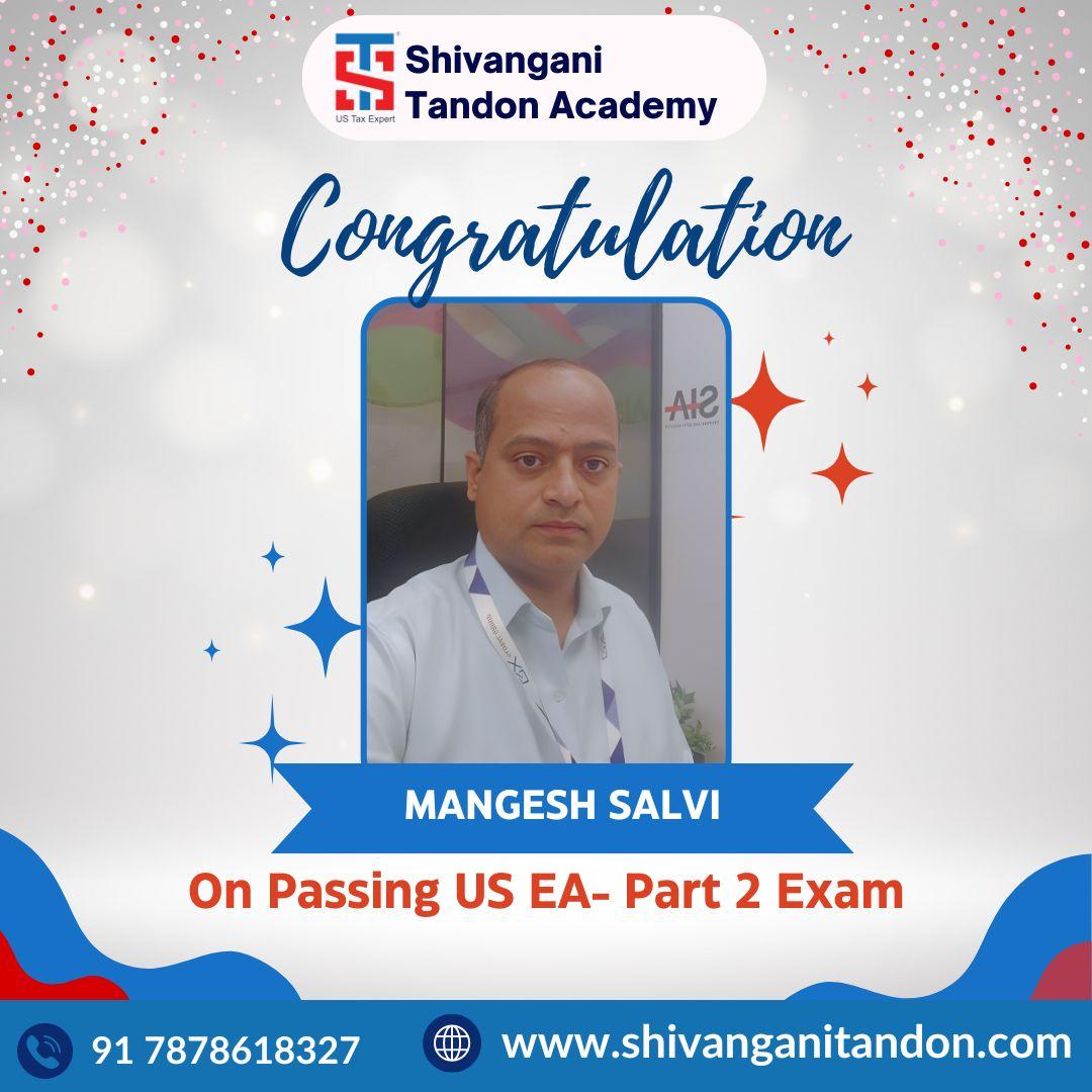 Mangesh Salvi CLEARED EA PART-1