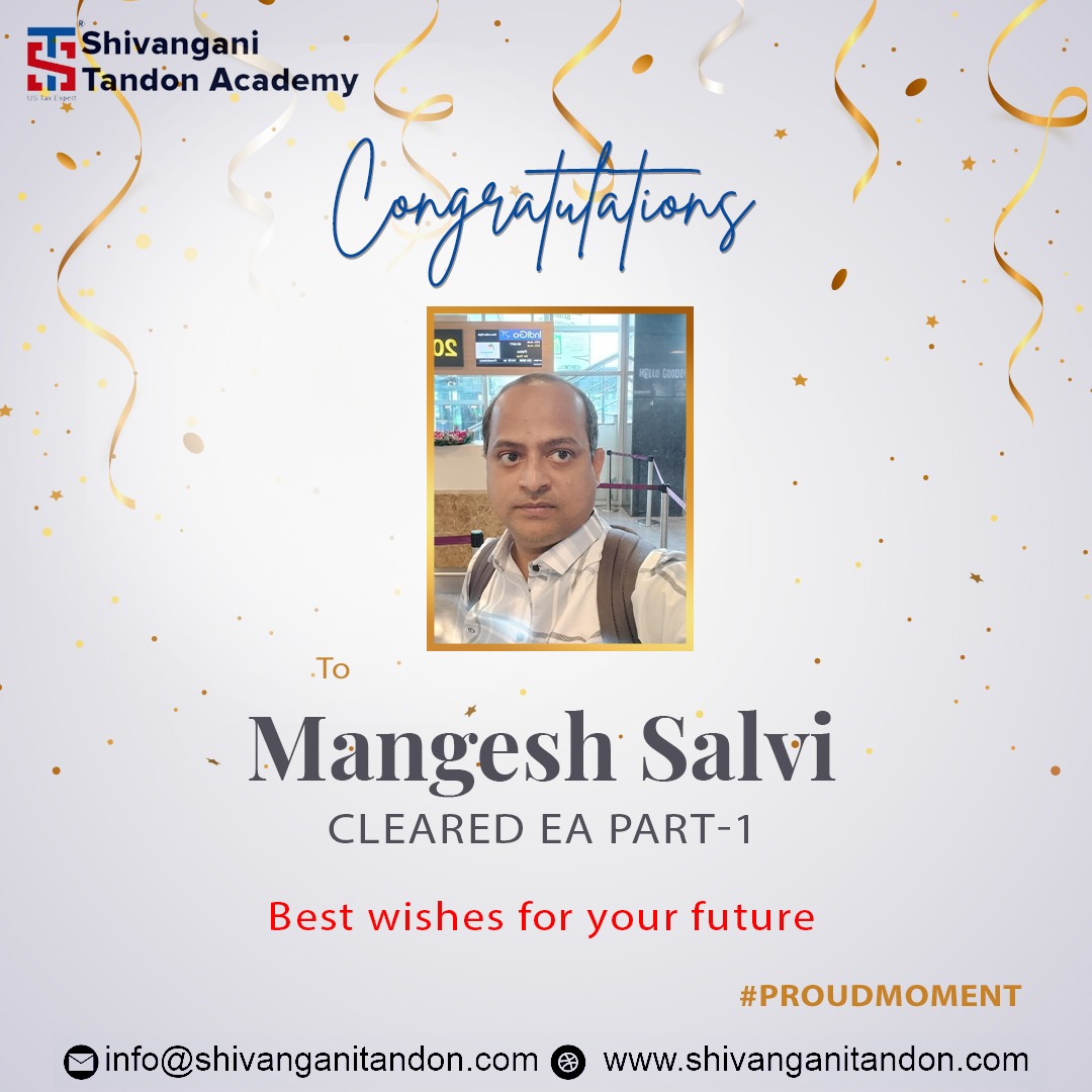 Mangesh Salvi CLEARED EA PART-1